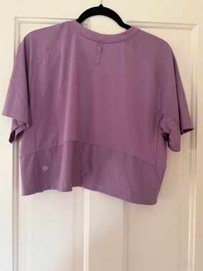 lululemon athletica Lilac Short-Sleeve Performance Tee